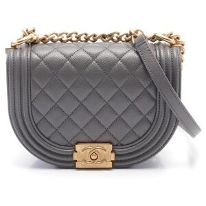 ✨Rare✨ Chanel Caviar Boy Messenger Bag - Microchipped